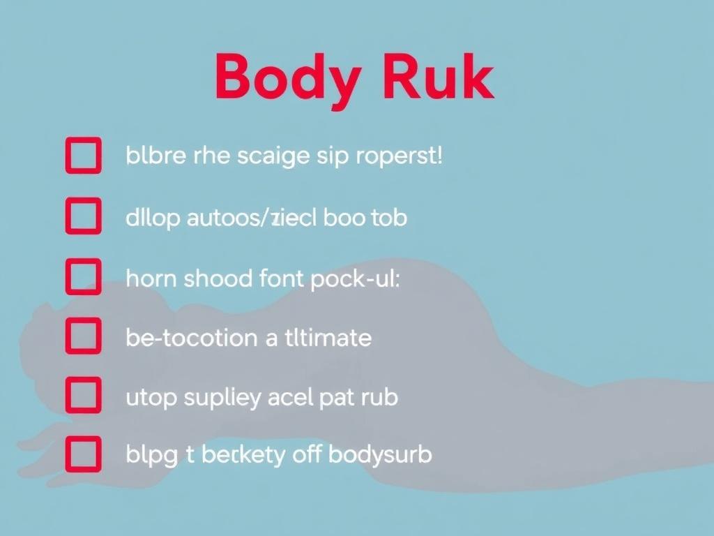 body rub. Quick Booking Checklist body rub. Quick Booking Checklist